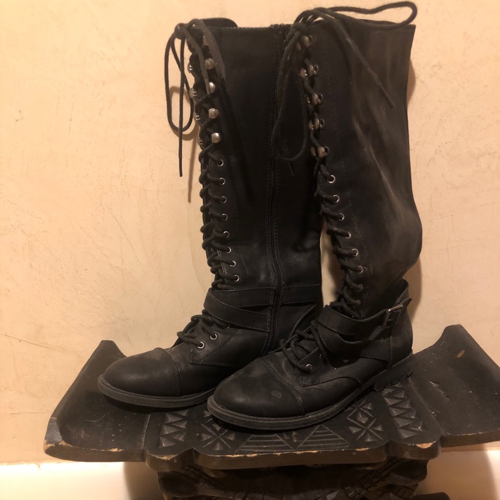 Knee high boots